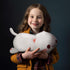 Super Soft 13.7" Cute Cat Kitten Doll Plush Toy Kawaii Anime Plush Cute Stuffed Animal Cat Toys for Kids Girls Boys Cat (White)...