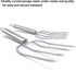 KAYCROWN Stainless Steel Turkey & Roast Lifters, Set of 2 - Turkey and Poultry Lifters Roaster Poultry Forks Great for Thanksgiving, Transfer Turk...