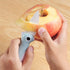 3 PACK Ceramic Paring Knife, Pocket Knife Folding Knife, Super Sharp Blade only 2.3 inch, Fruit Peeling Vegetable Cutting, Easy-to-Carry (3 Color)...