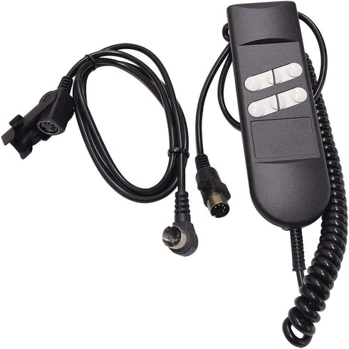 Fromann Recliners Remote Hand Control Handset 180 Degree 5 Pin 4/6 Button with 90 Degree Extension Cord for Power Sofa and Lift Chairs...