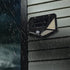 LitezAll Solar Security Light | 300 Max Lumens | Motion Activated Up to 16' | 3 Modes | Water Resistant IP55 Rated | Installation Hardware Include...