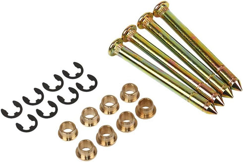 MOTOKU Car Door Hinge Pins & Pin Bushing Front Both Door Kit for Ford F150 F250 F350 Bronco...