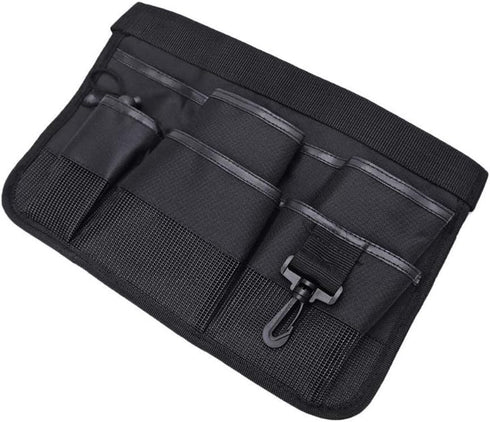 HEEPDD Gardening Tool Waist Bag Belt,Heavy Duty Oxford Tool Apron with 7 Pockets of Different Sizes and Depth Waist Apron with Pockets Constructio...