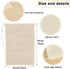 YQL Spice Bags for Cooking,30PCS 4x6 Inch Muslin Bags with Drawstring Tea Filter Bags Cheesecloth Bags for Straining Reusable Natural Cotton Sache...