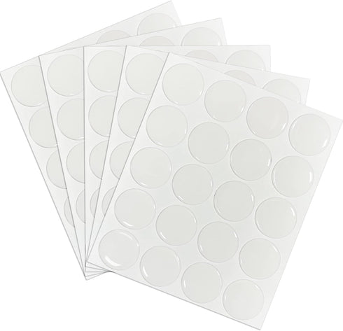 JOYINGLE Epoxy Stickers 1 inch Round Clear Epoxy Resin for Bottle Cap Pendants Or DIY Crafts 100 Pieces...