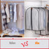 Hanging Garment Bag Suit Bags for Closet Storage (Set of 12) Garment Bags for Hanging Clothes Travel with Zipper for Suit Sweaters Travel Laundry ...
