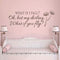 BATTOO What If I Fall Oh My Darling What If You Fly Wall Decal Quote- Inspirational Quote- Bedroom Decor- Nursery Wall Decal for Girls Room Decor(...
