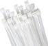 White zip ties 18 inch Large Cable ties wraps100 pcs/Pack outdoor use Long plastic ties with 60 Pounds tensile...