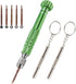Esinam 8-in-1 Multifunctional Small Screwdriver for Eyeglass, Glasses Repair, Mini Screwdriver Kit for Cellphone, Eye Glasses, Electronics, Watch,...