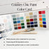 Country Chic Paint Color Card - 50 Furniture Paint Color Swatches...