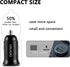 USB C Car Charger, 45W Dual Ports Fast Charge Car Charger Adapter, PD30W&QC3.0 Car Charger Compatible with iPhone 14 13 12 11 Pro Max, iPad Pro, S...