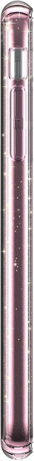 Speck Products Compatible Phone Case for Apple iPhone Xs Max, Presidio Clear + Glitter Case, Bella Pink with Gold Glitter/Bella Pink...