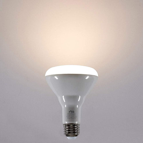 Hamilton Hills LED Smart Bulb - Smart Home Certified Standard Universal BR30 E26 Dimmable Flood Lightbulb WiFi Enabled No Hub Required Color Tunab...
