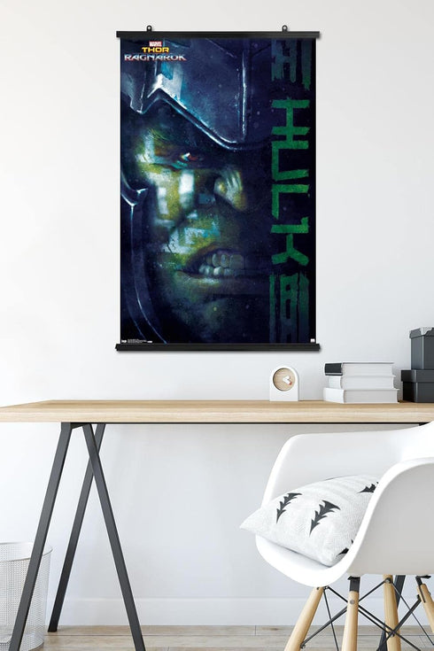 Trends International Marvel Cinematic Universe - Thor - Ragnaroek - Hulk Wall Poster, 22.375" x 34", Premium Poster & Clip Bundle...