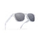 Readerest Polarized Sunglasses, Premium Square Sunglasses with Clear Frame and Black Shades, Full UV 400 Protection for Men and Women...
