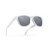 Readerest Polarized Sunglasses, Premium Square Sunglasses with Clear Frame and Black Shades, Full UV 400 Protection for Men and Women...