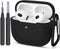 ATUAT Compatible with AirPods 3 Case, Protective Silicone Cover for AirPods 3rd Generation Case 2021, Wireless Charging - Black...
