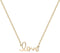 MYEARS Women Word Love Necklace Gold Cursive Pendant 14K Gold Filled Chain Dianty Boho Beach Simple Handmade Jewelry Gift...