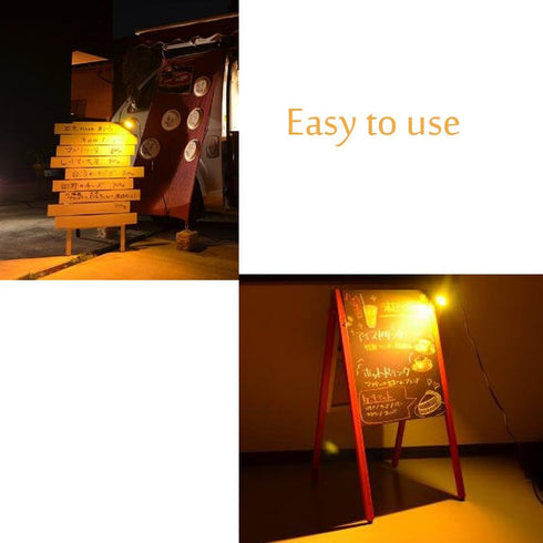 Youngine 1pcs 5W LED Clip on Light Outdoor Water Resistant Blackboard Signboard Lighting Adjustable Desk Stand Arm Lamp with Power Plug (Warm Whit...