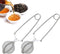 2 Pack Stainless Steel Loose Leaf Tea Infuser Mesh Strainer Ball with Handle...
