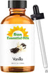 Sun Essential Oils 4oz - Vanilla Essential Oil - 4 Fluid Ounces - Pure Vanilla Essential Oil - Vanilla Oil - Vanilla Aromatherapy Oil - Vanilla Es...