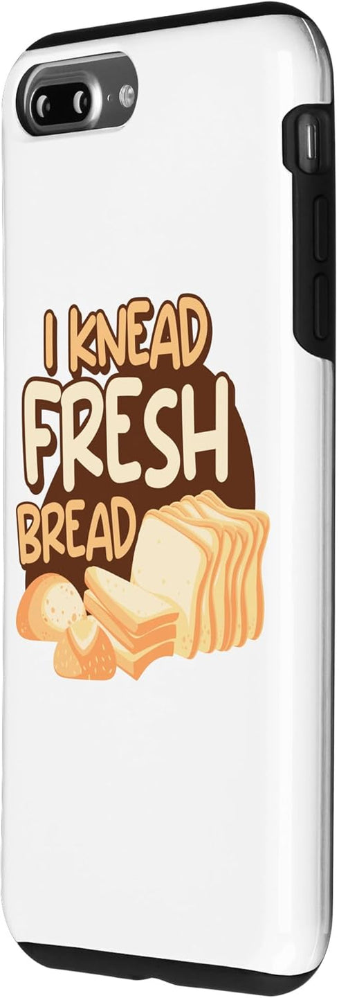 iPhone 7 Plus/8 Plus Bread Maker Baking Lover I Knead Fresh Bread, Bread Making Case...