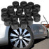 Set of 20 Wheel Bolt Lug Nut Cover Cap with Removal Tool Dismantle Replacement for Wheel 1K0 601 173...