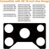 compatible with GE 30 inchGas Range Protectors - Non Stick Stove Protector for Gas Range - Washable Liner for Gas Range,JGP5030,PGP7030,PGP9030,CG...