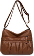 Women Crossbody Handbags Waterproof Shoulder Bag Ladies Soft Leather Purse Satchel Multi Pocket Messenger Bag...