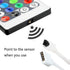 LED Light Remote Controller IR Receiver Led Light Adapter Connector Set DC 12V 2A Power Supply Plug Adapter for 5050 2835 3528 Strip Lights...
