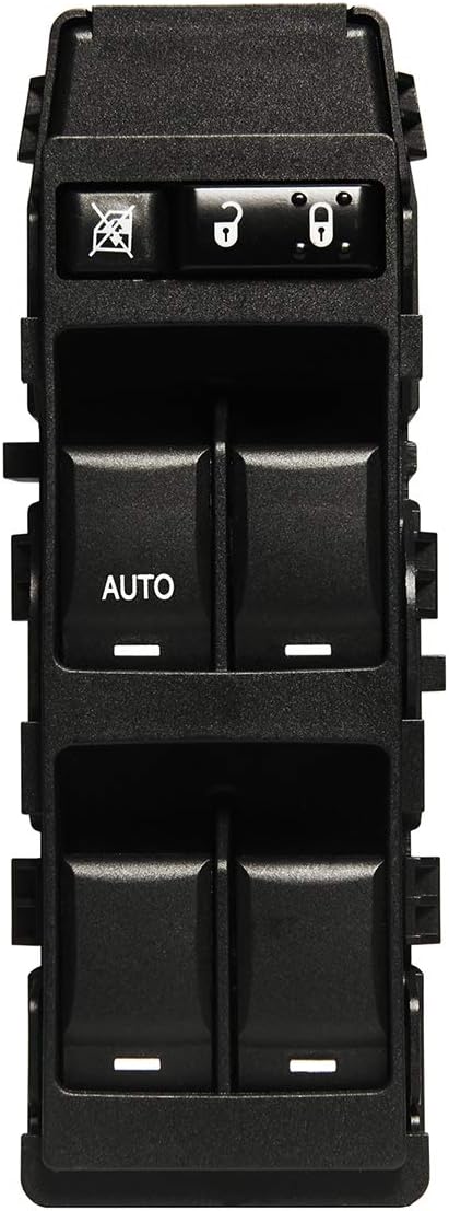 Master Power Window Switch Front Left Driver Side | with 1 Single AUTO | Replacement for Chrysler 200 300 Sebring Dodge Avenger Caliber Charger Ma...