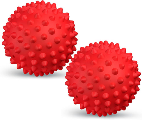 Apasiri Dog Balls Squeaky Dog Toys for Large Dogs, Dog Toys for Aggressive Chewers, Tough Spiky Dog Ball, Dog Ball, Floatable Rubber Pet Toys for ...