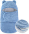 Baby Winter Fleece Swaddle Blanket 0-3 Months Boys Girls Warm Adjustable Newborn Swaddling Wrap Soft Plush Sleeping Sacks...