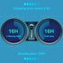 Bluetooth Headset, CVC8.0 Handsfree Bluetooth Earpiece, 16 Hrs Talk Time Noise Cancelling Single Ear Wireless Headset for Office Driving, Compatib...