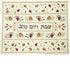 EMANUEL Yair Challah Cover for Shabbat Embroidered Pomegranates and Flowers CME-6...