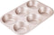 Muffin Cake Pan, 6-Cavity Non-Stick Cupcake Pan Bakeware for Oven Baking (Champagne Gold)...