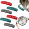 12 PCS Silicone Handles for Pots and Pans Cast Iron Handle Covers Heat Resistant, Non-Slip Pot Handle Covers, for Frying Cast Iron Skillet Metal P...