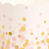 50 Pack Pink and Gold Polka Dot Cupcake Liners Wrappers, Muffin Paper Baking Cup for Wedding & Birthday...