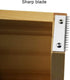 Enyuwlcm Wood Desktop Tape Dispenser for Office Multifunction Tape Dispenser with Tape Holder Attach Non-slip Mat 1 Pack...