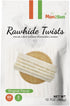 MON2SUN Dog Rawhide Twist Sticks Natural 5 Inch Thin Sticks Rawhide Chews Dog Treats for Puppy and Small Dogs 60 Count...