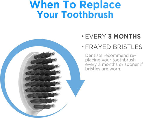 Replacement Toothbrush Heads with Covers for Burst (10 Count, White)...