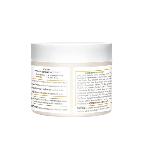 Babo Botanicals Sensitive Baby Fragrance-Free Miracle Cream - Face & Body Moisturizer - For Sensitive Skin - Calendula, Shea Butter, Coconut Oil -...