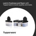 Tupperware Small Spice Shakers - Set of 4, Keeps Dry Herbs and Spices Fresh, BPA-Free, Dishwasher Safe...