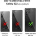for Galaxy S22 Ultra Case, Rugged Shockproof Military Protective Bumper Phone Cover Armor Heavy Duty for Samsung Galaxy S22 Ultra (Hot Pink/White)...