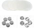 Mrisata Badge Protective Film Badge Button Film Badge Maker Film Plastic Circle Mylars 200 Sheets Transparent Badge Film Clear PVC Multi Purpose B...