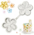 SK Flower Blossom Veiner Fondant Cake Chocolate Sugarcraft Mould Mold Tool 1Pcs (Style 1)...
