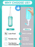 Peri Bottle , Perineal Recovery and Cleansing, Personal Hygiene, Pregnancy Cleansing, Postpartum Care - Simple and Easy to Carry - 400ml - Green...
