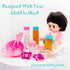 Baby Doll bottle Accessories Toys Baby Doll Magic bottles Playset Disappearing Bottles with Pacifier for Little Girls (big set(for 12-18" doll))...