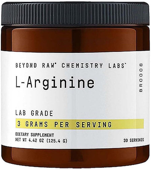 BEYOND RAW Chemistry Labs L-Arginine Powder, Fuels Exercise and Supports Recovery, 30 Servings...