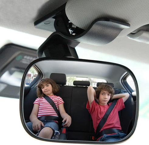 Automotive Interior Rearview Baby Mirror right Wide Angle Convex Mirror for Infant Toddler Child Children Backseat Adjustable Rearview...